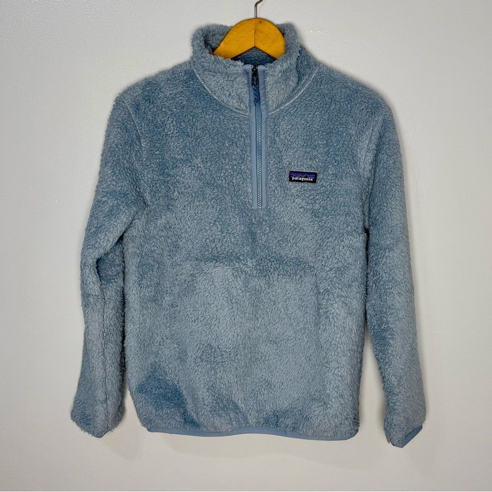 Patagonia Slate Blue Los Gatos Fleece 1/4 Zip | XS